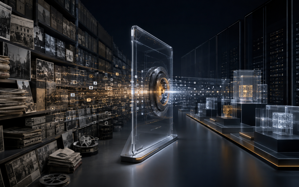 Un archivio giornalistico attraversa un accesso controllato e diventa dati per sistemi di intelligenza artificiale