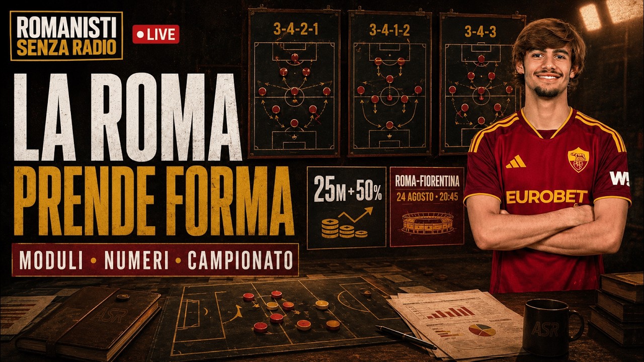 Roma, Rodrigo Mora, mercato e prima di campionato – Romanisti Senza Radio