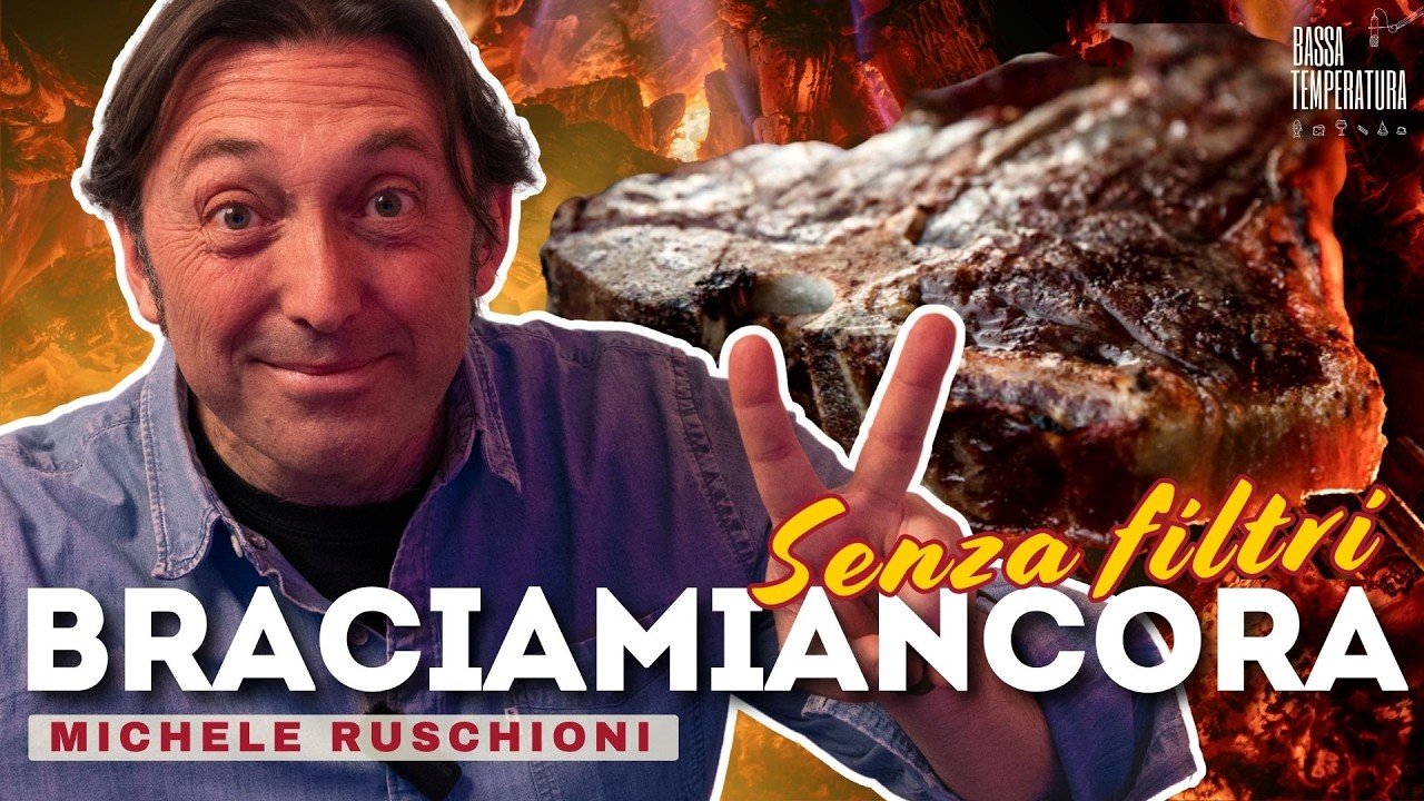 Copertina dell’intervista di Bassa Temperatura: La CARNE raccontata senza filtri. MICHELE RUSCHIONI di BRACIAMIANCORA