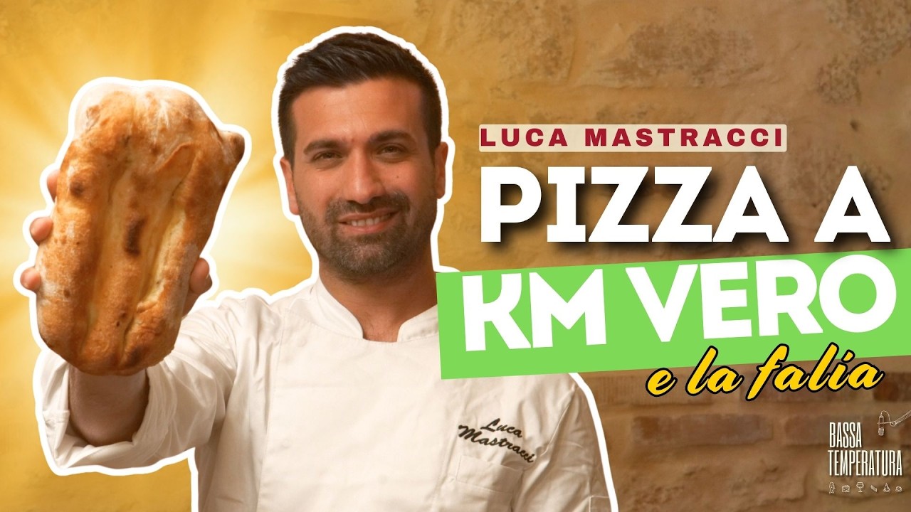 Copertina dell’intervista di Bassa Temperatura: La PIZZA a "KM VERO" che racconta i Monti Lepini e l'Agro Pontino. LUCA MASTRACCI