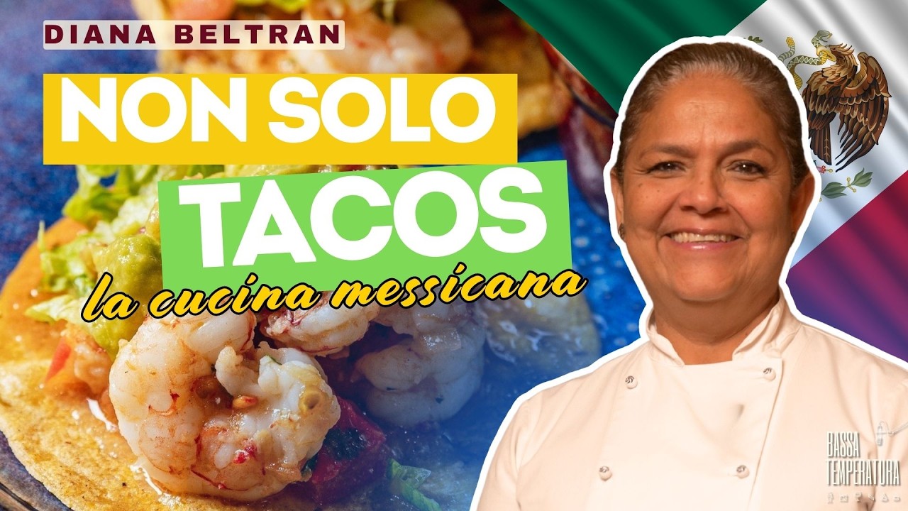 Copertina dell’intervista di Bassa Temperatura: Non solo TACOS. La cucina MESSICANA oltre gli stereotipi. DIANA BELTRAN
